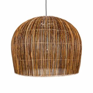 The Rattan Bell Large Pendant by Ay Illuminate 0