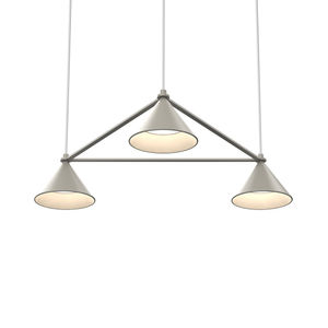 The Lumo 3-Light Triangle Pendant by Zero Interior 0