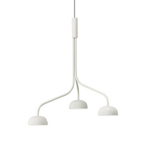 The Curve Cluster Single Large Pendant Metal by Zero Interior 0